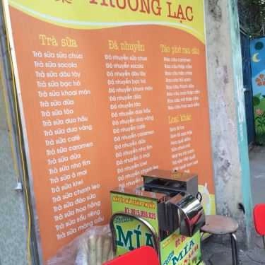 Thực đơn- Cafe Trà Sữa Trường Lạc - Tạ Quang Bửu