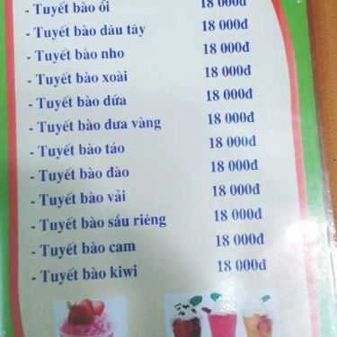 Thực đơn- Cafe Trà Sữa Trường Lạc - Tạ Quang Bửu