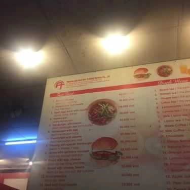 Thực đơn- Phương Anh - Cafe & Breakfast