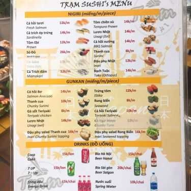 Thực đơn- Ăn vặt Trạm Sushi