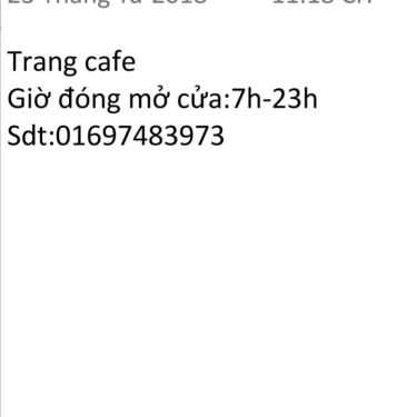 Tổng hợp- Trang Cafe - Trần Thái Tông