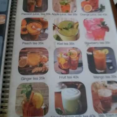 Thực đơn- Trang Cafe - Văn Miếu