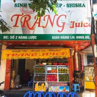 Tổng hợp- Cafe Trang Juice - Sinh Tố & Nước Ép