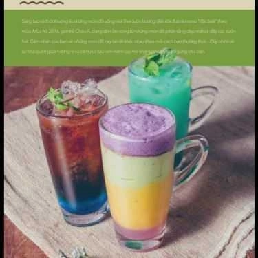 Thực đơn- Tree Coffee House