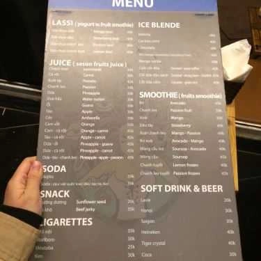 Thực đơn- Cafe Trippy Land Drinks - Nguyễn Hữu Huân