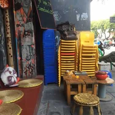 Không gian- Trọc Cafe
