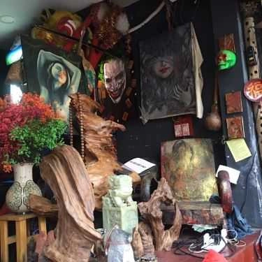 Không gian- Trọc Cafe