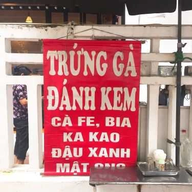 Thực đơn- Ăn vặt Trứng Gà Đánh Kem - Hai Bà Trưng