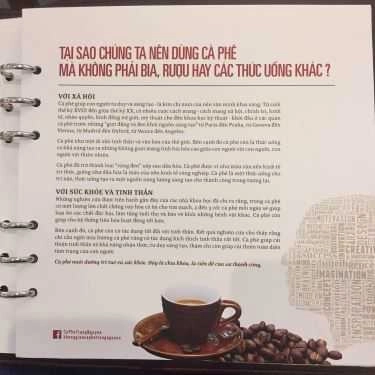 Thực đơn- Trung Nguyên Coffee - Phạm Huy Thông