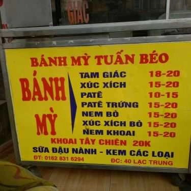 Tổng hợp- Ăn vặt Tuấn Béo - Bánh Mì, Trà Sữa Trân Châu