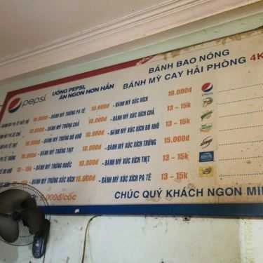 Thực đơn- Ăn vặt Tuấn Hoa - Bánh Mì Doner Kebab