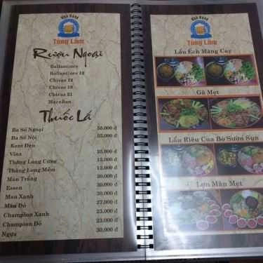 Thực đơn- Quán Nhậu Tùng Lâm - Bia hơi Hà Nội