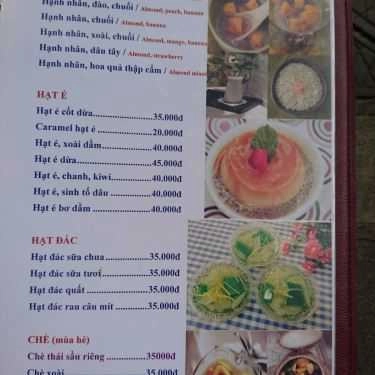 Thực đơn- Ăn vặt Tươi Fruits - Hoa Quả Dầm