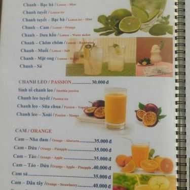 Thực đơn- Ăn vặt Tươi Fruits - Hoa Quả Dầm