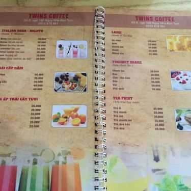 Thực đơn- Twins Coffee - Ngụy Như Kon Tum