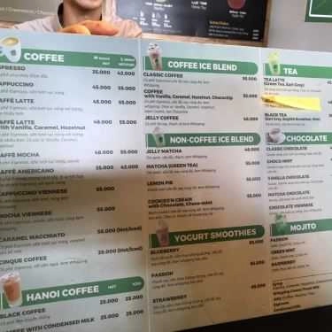 Thực đơn- Twitter Beans Coffee - AEON Mall Long Biên