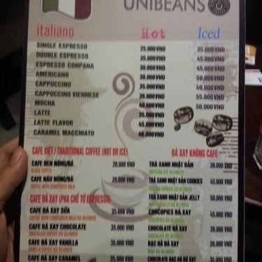 Tổng hợp- Unibeans Coffee