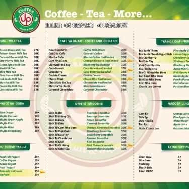 Tổng hợp- Up's Coffee