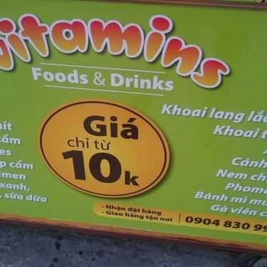 Thực đơn- Ăn vặt Vitamins Foods & Drinks
