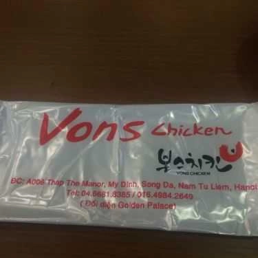 Tổng hợp- Nhà Hàng Vons Chicken - Gà Rán & Nướng Hàn Quốc