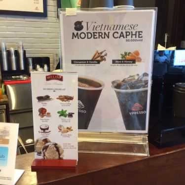Thực đơn- Vpresso Cafe - Keangnam Landmark