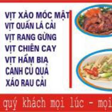 Thực đơn- Nhà Hàng VSV - Đặc Sản Vịt Cỏ Vân Đình