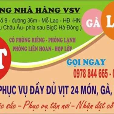 Tổng hợp- Nhà Hàng VSV - Đặc Sản Vịt Cỏ Vân Đình