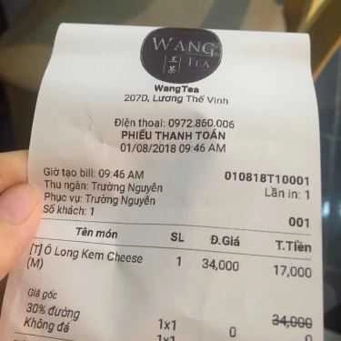 Tổng hợp- Cafe Wang Tea - Trà Sữa Đài Loan - Lương Thế Vinh