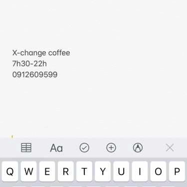 Tổng hợp- X Change Coffee