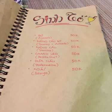 Thực đơn- X.zone Cafe - X98 Hoàng Cầu