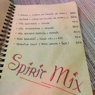 Thực đơn- X.zone Cafe - X98 Hoàng Cầu
