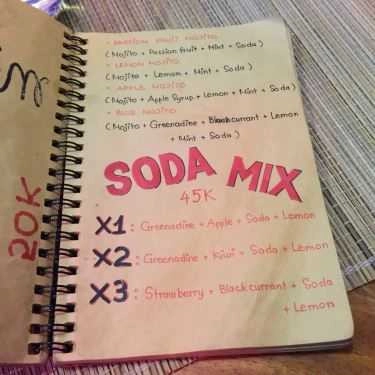 Thực đơn- X.zone Cafe - X98 Hoàng Cầu