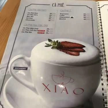 Thực đơn- Xiao Cafe