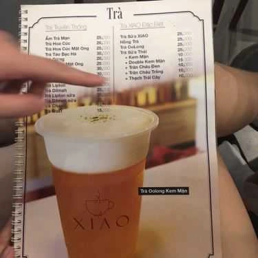 Thực đơn- Xiao Cafe