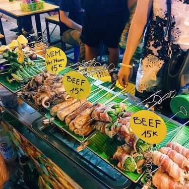 Món ăn- Ăn vặt Street Food - Xiên Nướng