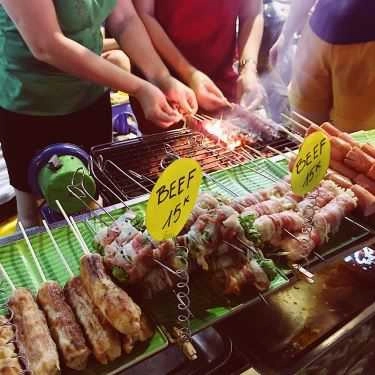 Món ăn- Ăn vặt Street Food - Xiên Nướng