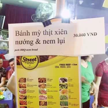 Thực đơn- Ăn vặt Street Food - Xiên Nướng