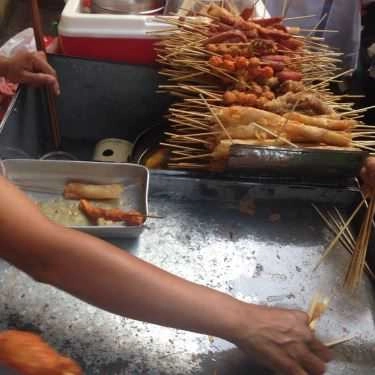 Món ăn- Ăn vặt Xiên Que Tự Chọn - Trường THCS Thăng Long
