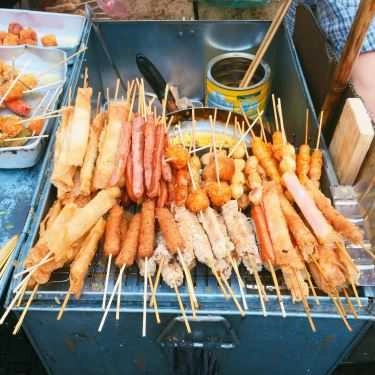 Món ăn- Ăn vặt Xiên Que Tự Chọn - Trường THCS Thăng Long