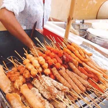 Món ăn- Ăn vặt Xiên Que Tự Chọn - Trường THCS Thăng Long