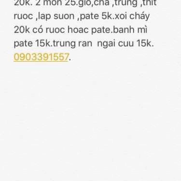 Tổng hợp- Ăn vặt Xôi & Bánh Mì - Bạch Mai