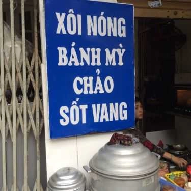 Thực đơn- Ăn vặt Xôi Nóng & Bánh Mì - Mai Hắc Đế