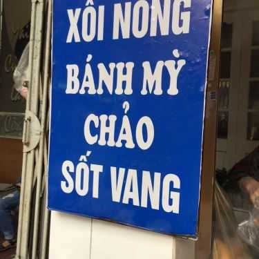 Thực đơn- Ăn vặt Xôi Nóng & Bánh Mì - Mai Hắc Đế