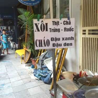 Thực đơn- Ăn vặt Xôi Thịt & Cháo Đỗ Đen - Hàng Vôi