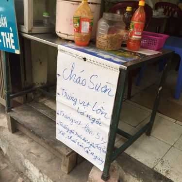 Thực đơn- Ăn vặt Xôi Trứng Chả Thịt