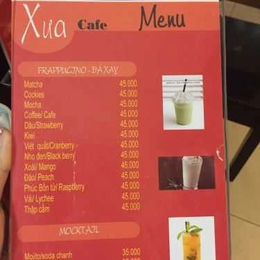 Tổng hợp- Xưa Cafe - Nguyễn Thị Định