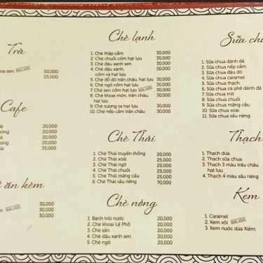 Tổng hợp- Ăn vặt Xưa Nay - Chè & Trà - Hàng Than