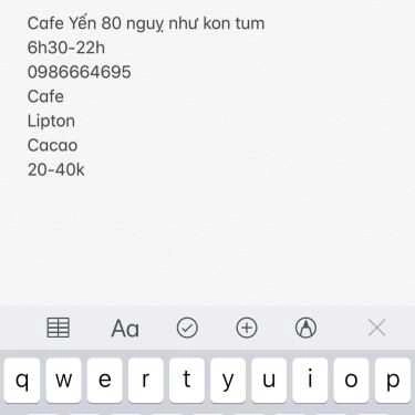 Tổng hợp- Yến Cafe - Ngụy Như Kon Tum