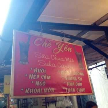 Thực đơn- Ăn vặt Yến Chè - Ngõ Chợ Đồng Xuân