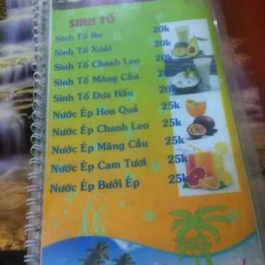 Thực đơn- Yến Nhi - Quán Ăn Vặt